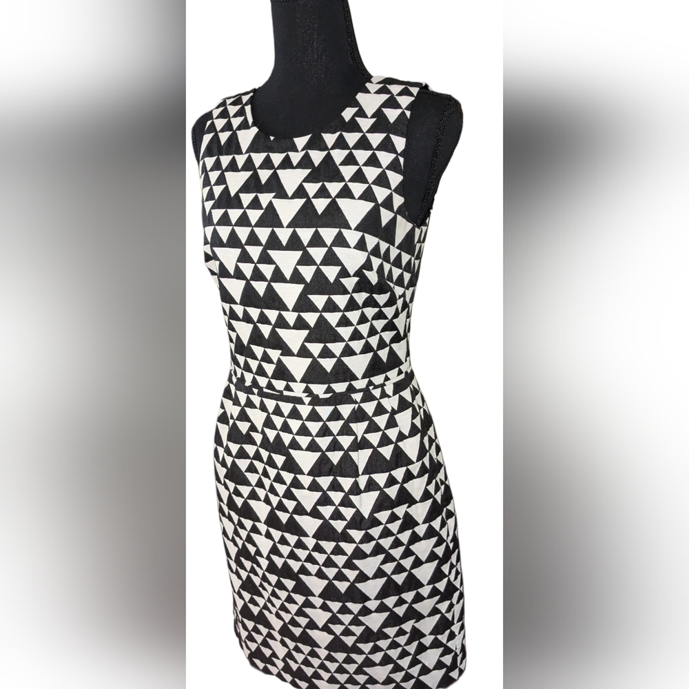 J. Crew Geometric Sheath Dress